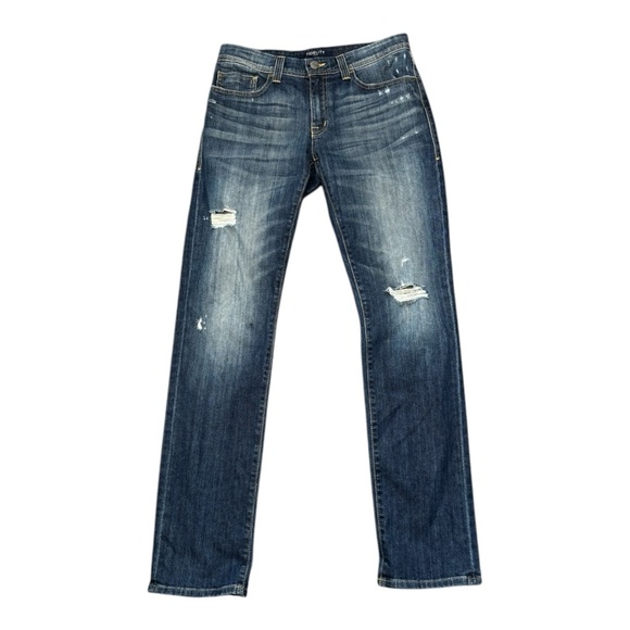 Fidelity Denim Jimmy Slim Straight Distressed Jeans Size 29. - Picture 1 of 14